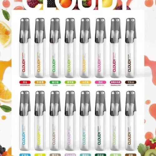 CLOUDY 陶瓷一次性拋棄式｜16種大師風味｜陶瓷霧化芯