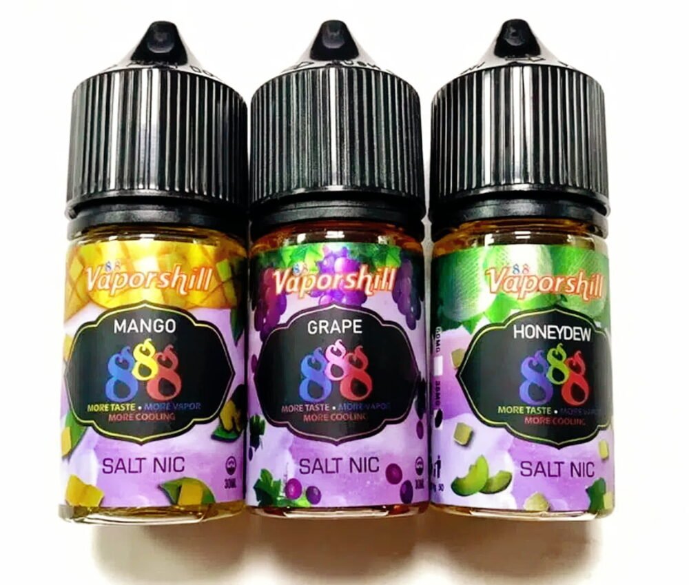 Vaporshill 888小煙油 馬來西亞小煙油 電子煙 煙霧 果汁 水果小煙油