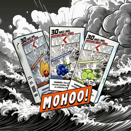 東京魔盒 MOHOO 主機 × 大容量煙彈｜12ML｜24款口味現貨